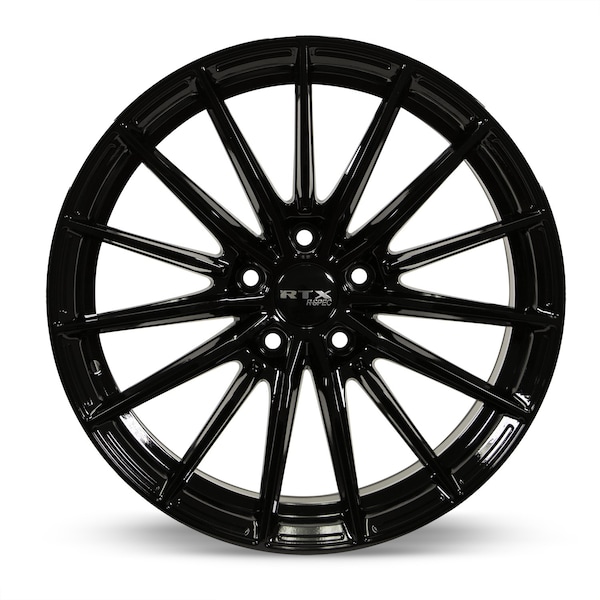 Alloy Wheel, FF15 18x8 5x114.3 ET40 CB73.1 Gloss Black